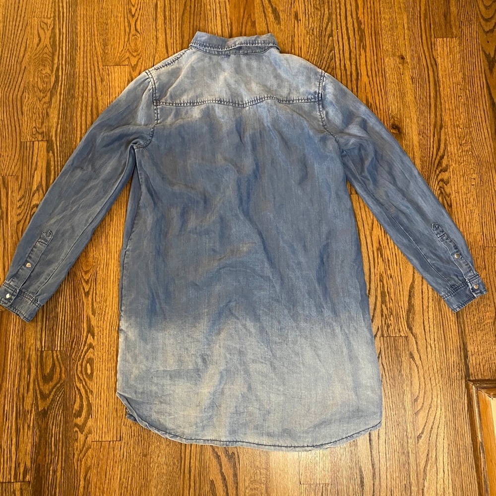 Rag Poets Chambray Button Down - Picture 3 of 4